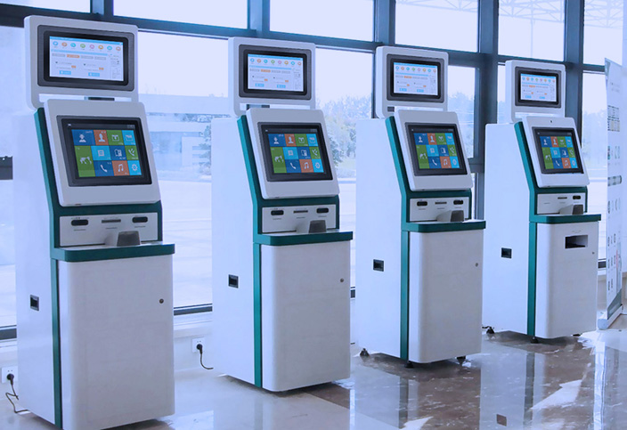 觸想嵌入式工業(yè)觸摸一體機(jī)TPC-W2系列在金融智能設(shè)備上的應(yīng)用
