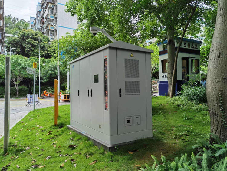 觸想工業(yè)一體機應用于戶外電力機柜